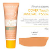 Protetor Solar Facial Bioderma Photoderm Cover Touch FPS 50 Dourado 40ml