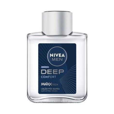 Locao Pos Barba Nivea Men Deep Black 100ml