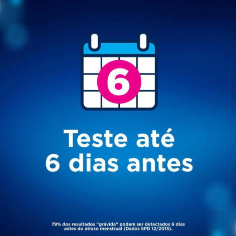 Teste de Gravidez Clearblue Saiba Antes 1 Unidade