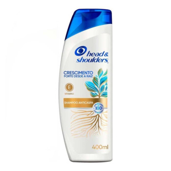  Shampoo Anticaspa Head & Shoulders Crescimento Forte desde a Raiz 400ml