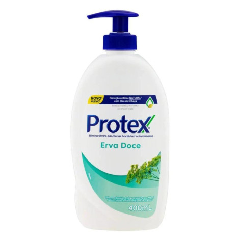 Sabonete Líquido Protex Erva Doce com 400ml