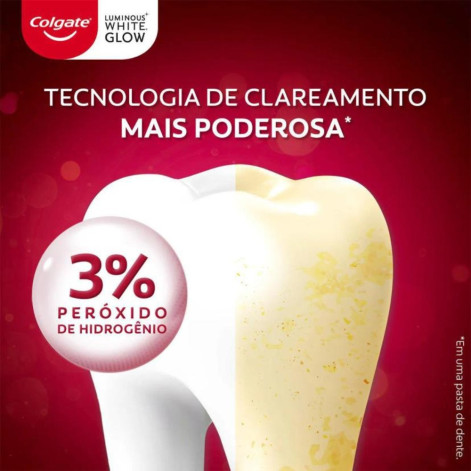 Creme Dental Colgate Luminous White Glow 70g