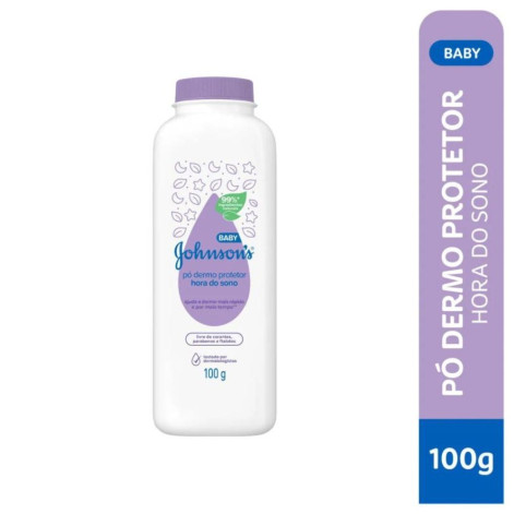 Talco Dermo Protetor Johnson's Baby Hora do Sono 100g