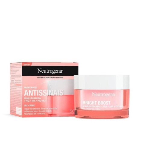 Gel Creme Facial Antissinais Neutrogena Bright Boost 50g