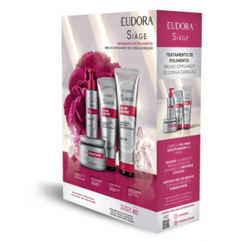 Kit Siàge Eudora Glow Expert Shampoo 250ml + Condicionador 125ml