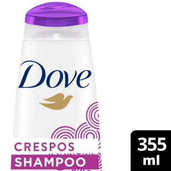 Shampoo Dove Texturas Reais Crespos 355ml