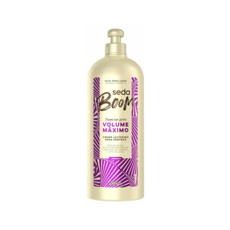 Creme para Pentear Boom Volume Máximo Seda 700ml