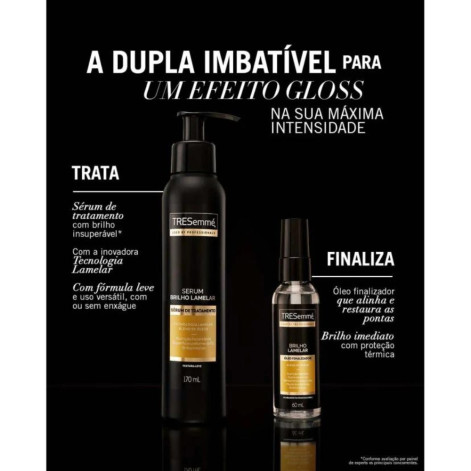 Óleo Finalizador Tresemmé Brilho Lamelar 60ml