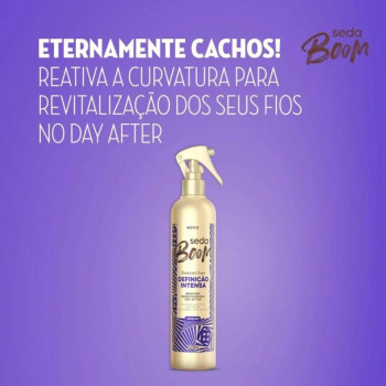Spray Day After Seda Boom Hidratação Intensa 350ml