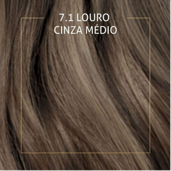 Tinta De Cabelo Biocolor Mini Kit - 7.1 Louro Cinza Médio