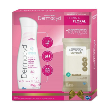 Kit Dermacyd Femina 200Ml + Lenco Neutralize 16 Unidades