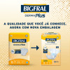 Fralda Geriátrica Unissex Bigfral Derma Plus Adulto G 7 unidades