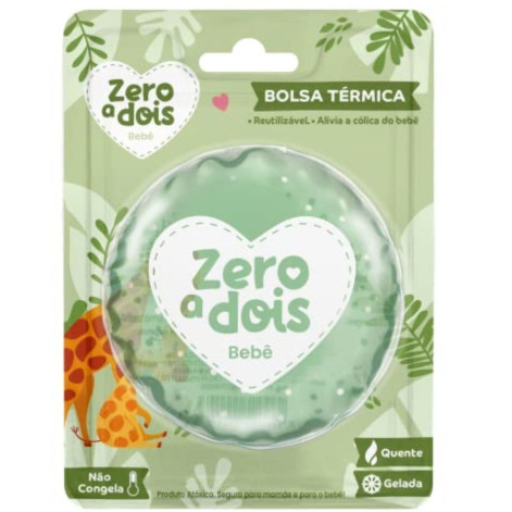BOLSA TÉRMICA BABY COM BLISTER, ZERO A DOIS, VERDE