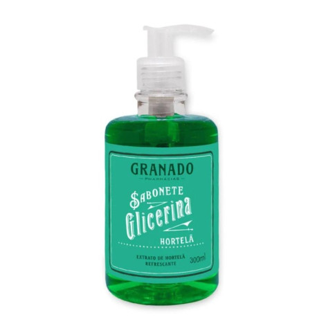 Sabonete Líquido Glicerina Granado Hortelã 300ml