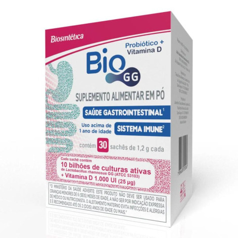 Bio Gg 10Bi+Vitamina D 30 Saches
