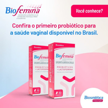 Suplemento Alimentar Bio Femina 10 Cápsulas