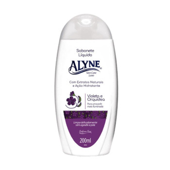 Sabonete Liquido Alyne Violeta E Orquidea 200m