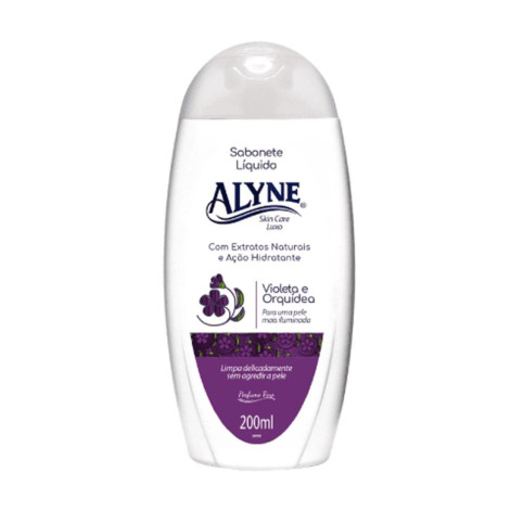 Sabonete Liquido Alyne Violeta E Orquidea 200m