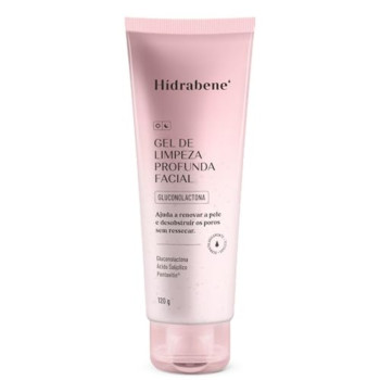 GEL DE LIMPEZA PROFUNDA FACIAL GLUCONOLACTONA HIDRABENE 120G