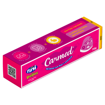 Gel Dental Carmed Com Fluor Beijos 70G