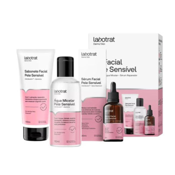 Kit Facial Pele Sensivel 3 Itens