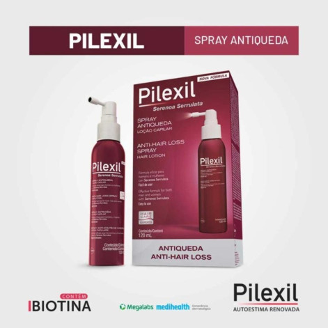Pilexil Locao Antiqueda Spray C/120ML