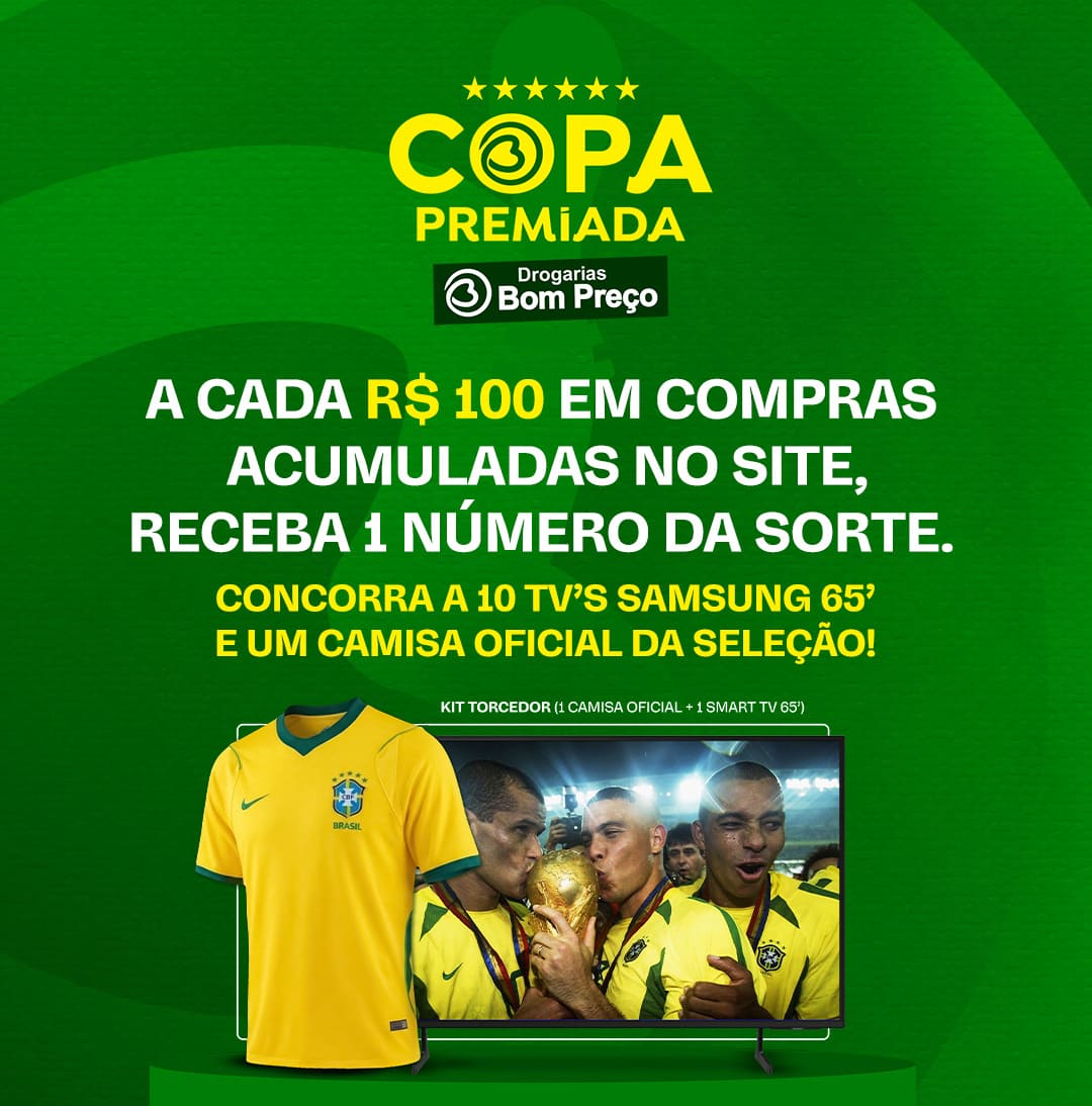 Sorteio Copa do Mundo Bom Preço