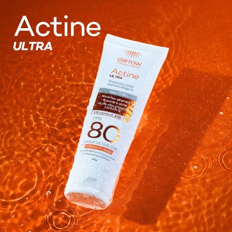 Protetor Solar com Cor Darrow Actine Solar FPS 80