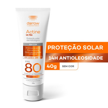 Protetor Solar Facial Actine Ultra Oil Control FPS80 40g