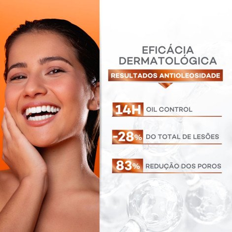 Protetor Solar Facial Actine Ultra Oil Control FPS80 40g