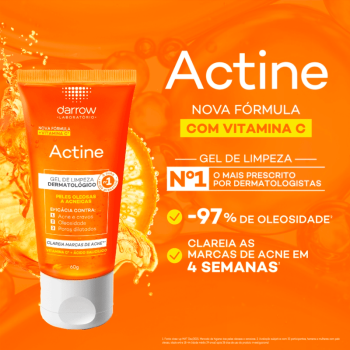 Actine Gel De Limpeza 60G