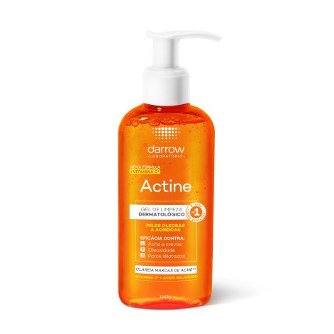 Gel de Limpeza Facial Darrow Actine Antioleosidade 140g