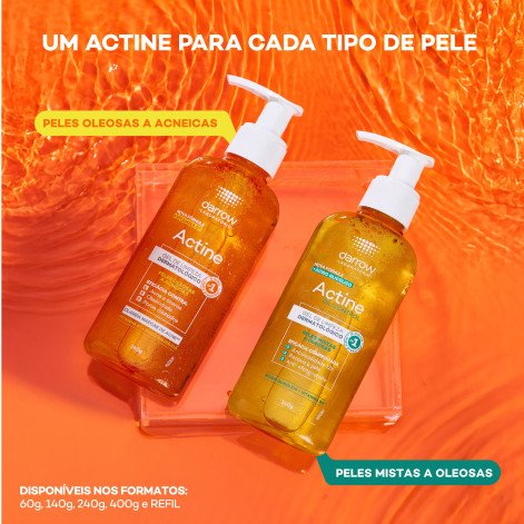 Gel de Limpeza Facial Darrow Actine Antioleosidade 140g