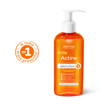 Gel de Limpeza Facial Darrow Actine Antioleosidade 140g