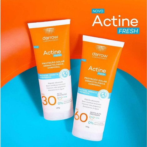 Protetor Solar Corporal Actine Fresh FPS 30 150g