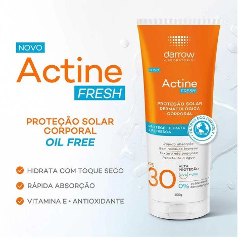 Protetor Solar Corporal Actine Fresh FPS 30 150g