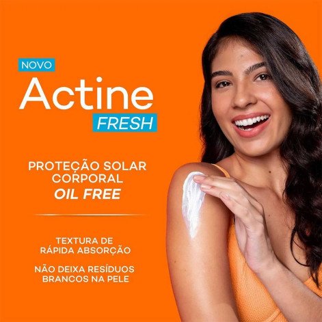 Protetor Solar Corporal Actine Fresh FPS 30 150g