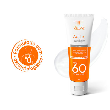 Protetor Solar Facial Dermatológico Darrow Actine Fps60 40g