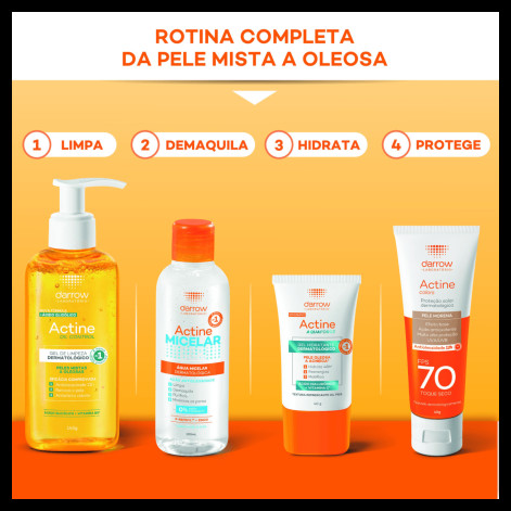 Actine Control Gel Limpeza 140G