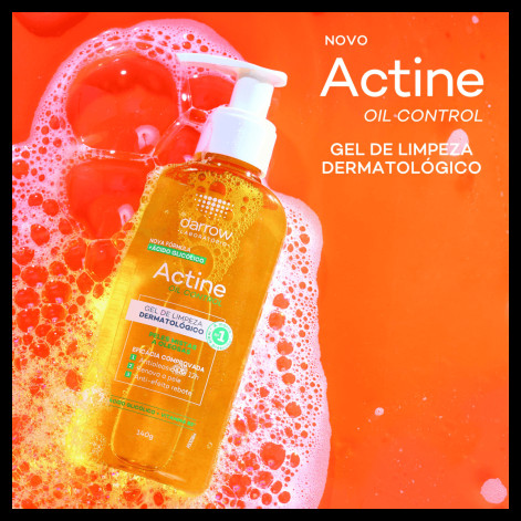Actine Control Gel Limpeza 140G
