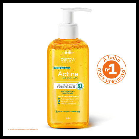 Actine Control Gel Limpeza 140G