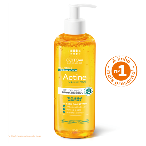 Actine Control Gel Limpeza 400G Actine Control Gel Limpeza 400G
