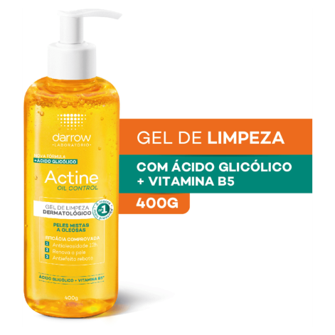 Actine Control Gel Limpeza 400G Actine Control Gel Limpeza 400G