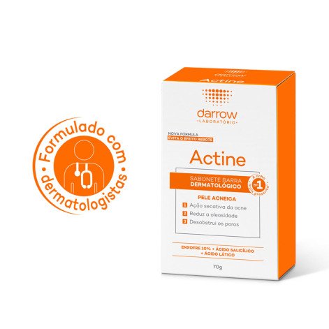 Sabonete Dermatológico em Barra Darrow Actine 70g Sabonete Dermatológico em Barra Darrow Actine 70g