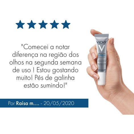 Sérum Anti-idade Vichy Liftactiv Supreme Olhos 15ml