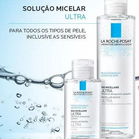 Água Micelar La Roche-Posay Effaclar Ultra Peles Sensíveis com 200ml