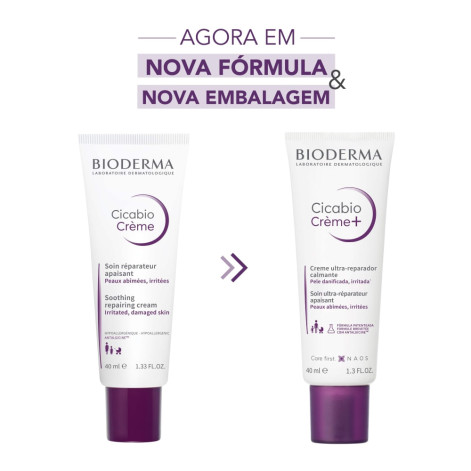 Creme Ultra-reparador Calmante Bioderma Cicabio Crème+ 40ml