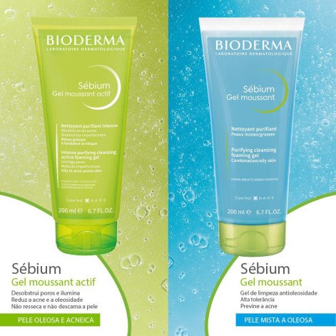 Gel De Limpeza Antioleosidade Bioderma Sébium Gel Moussant 100ml Gel De Limpeza Antioleosidade Bioderma Sébium Gel Moussant 100ml