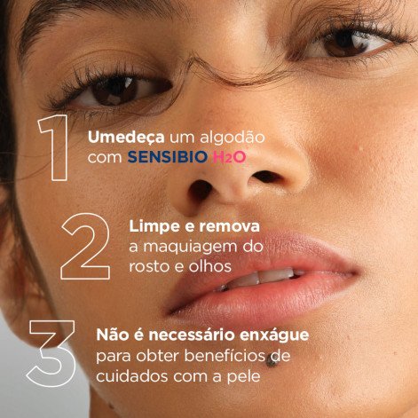 Água Micelar Demaquilante Bioderma Sensibio H2O com 100ml