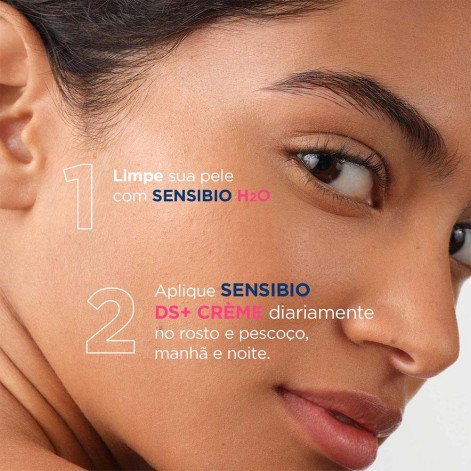 Bioderma Gel Creme Facial Bioderma Sensibio DS+ Antivermelhidão e Antidescamação 40ml